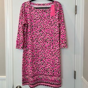 NWT Size Large UPF 50+ Sophie Dress in Pink Topaz